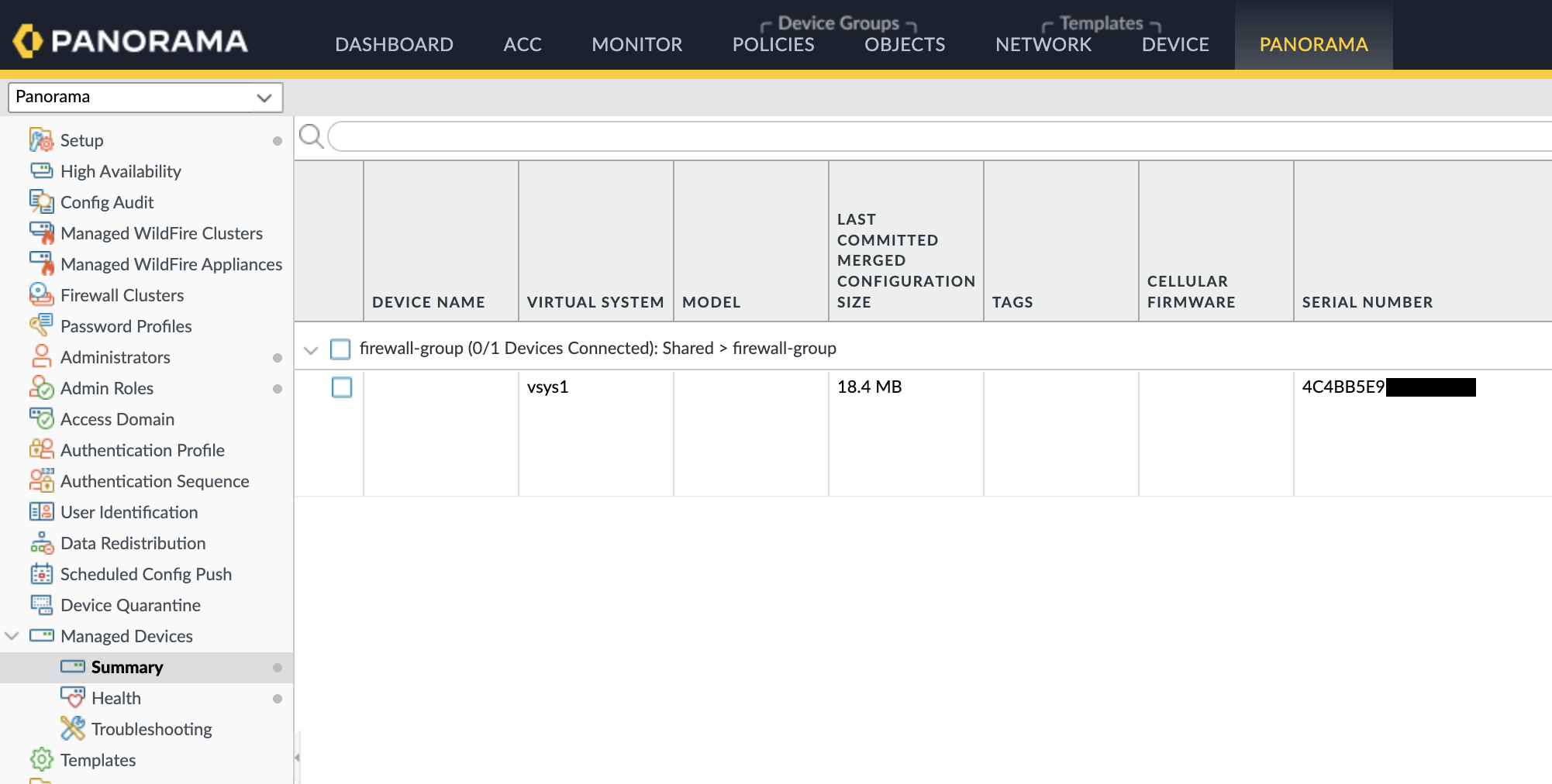 Serial Number Location