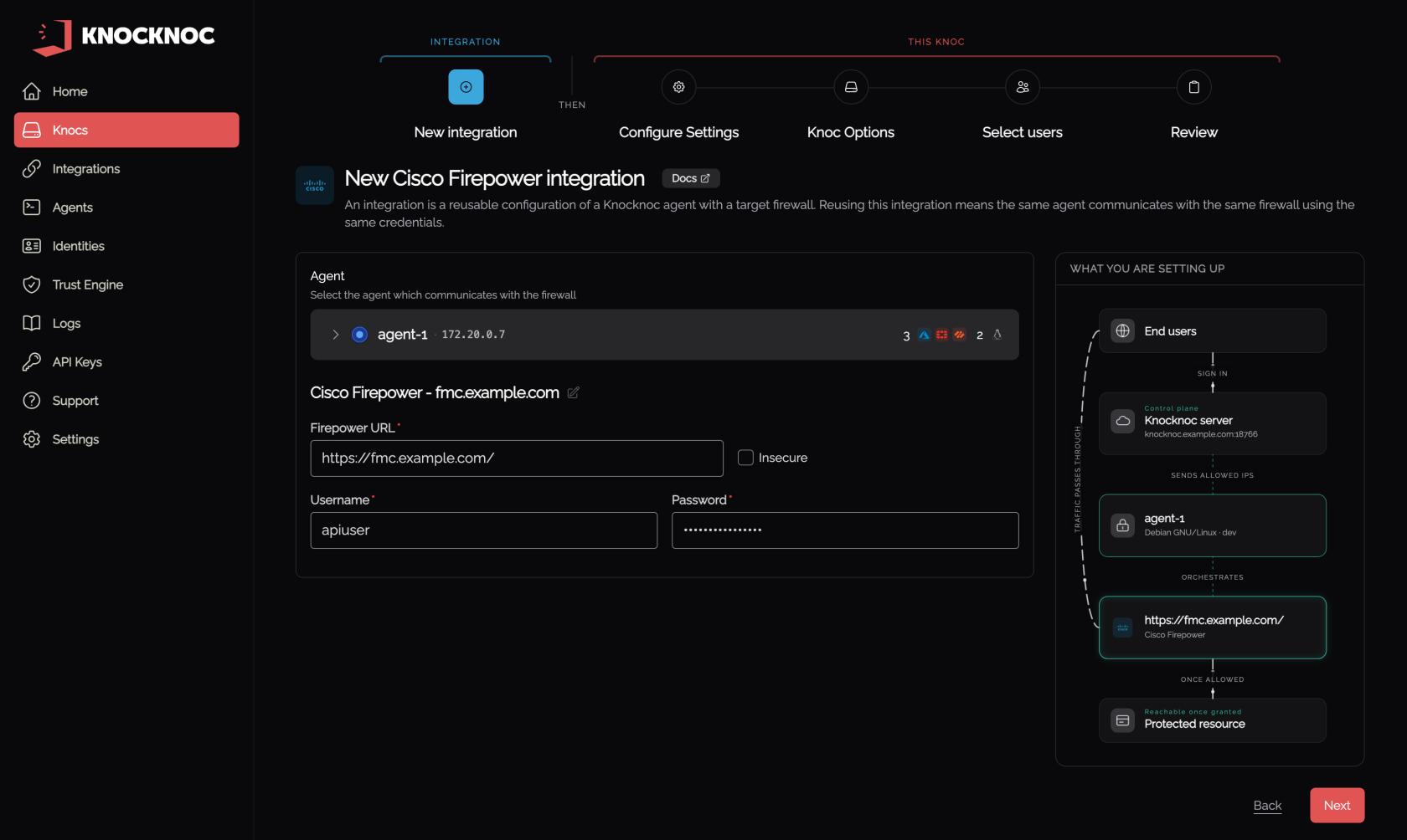 Cisco Firepower integration